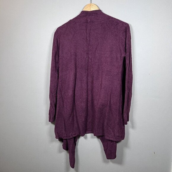 Barefoot Dreams CozyChic Lite Island Wrap Sweater Purple Size L/XL - Picture 5 of 10